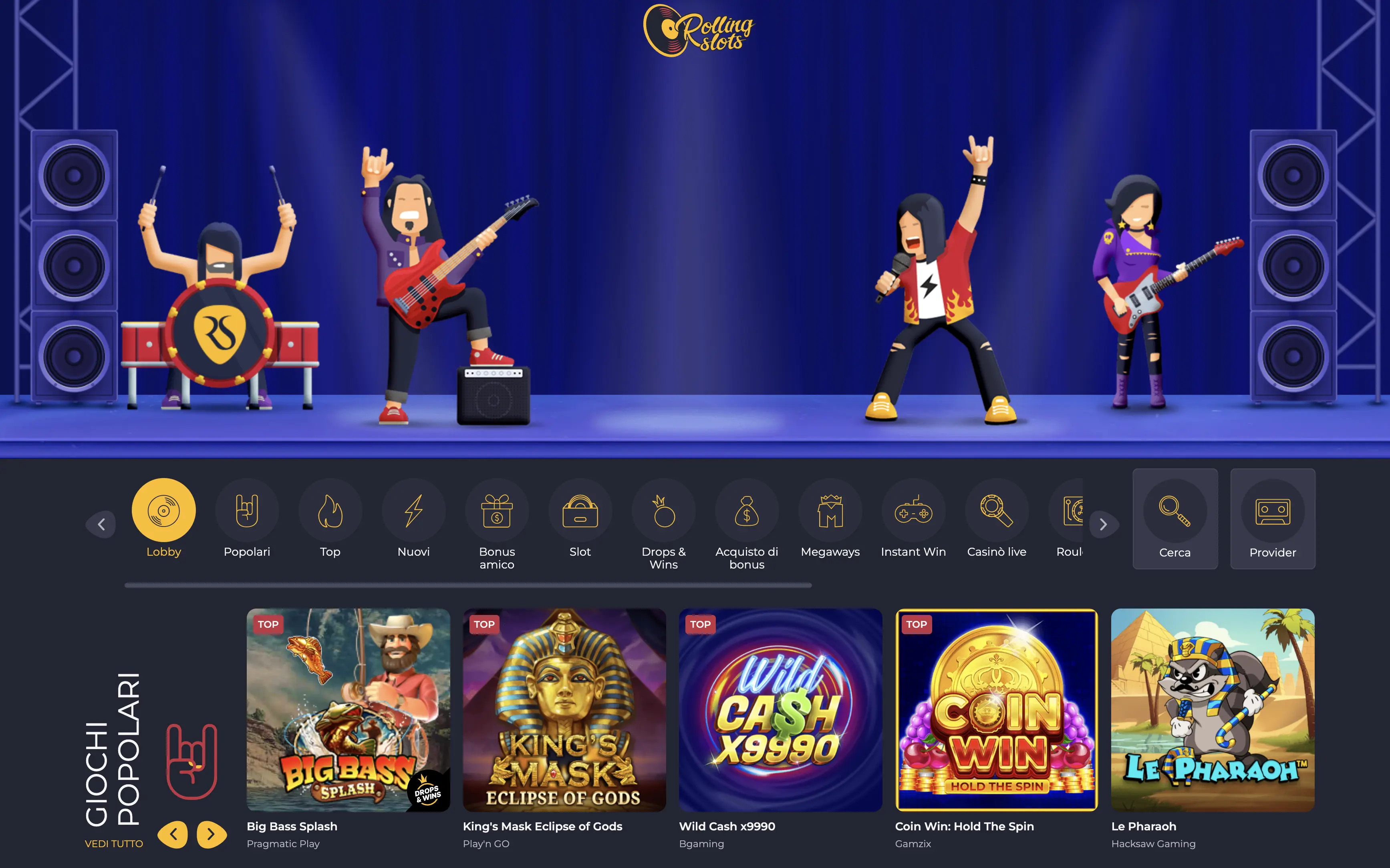 recensione Rollingslot casino estero