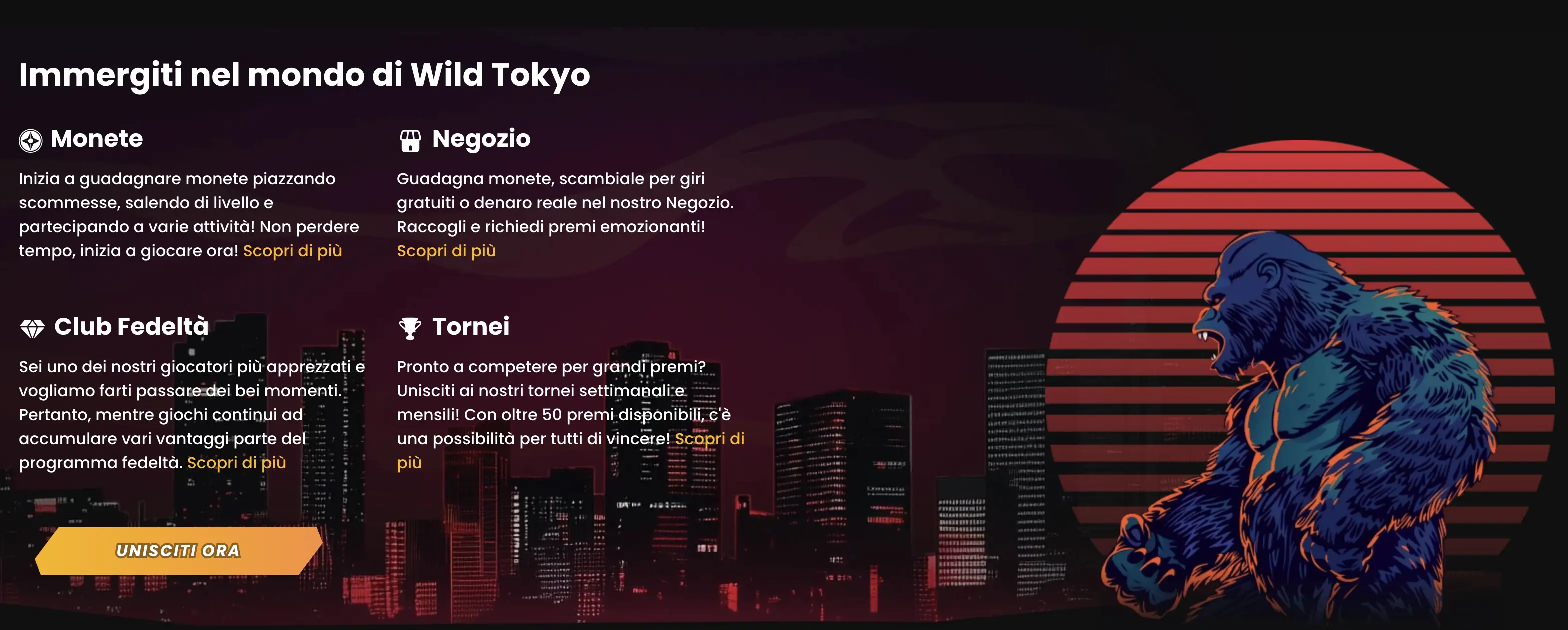 recensione WildTokyo Casino