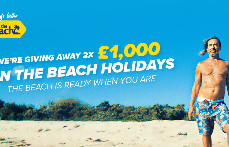 Win £1,000 of holiday vouchers from On The Beach