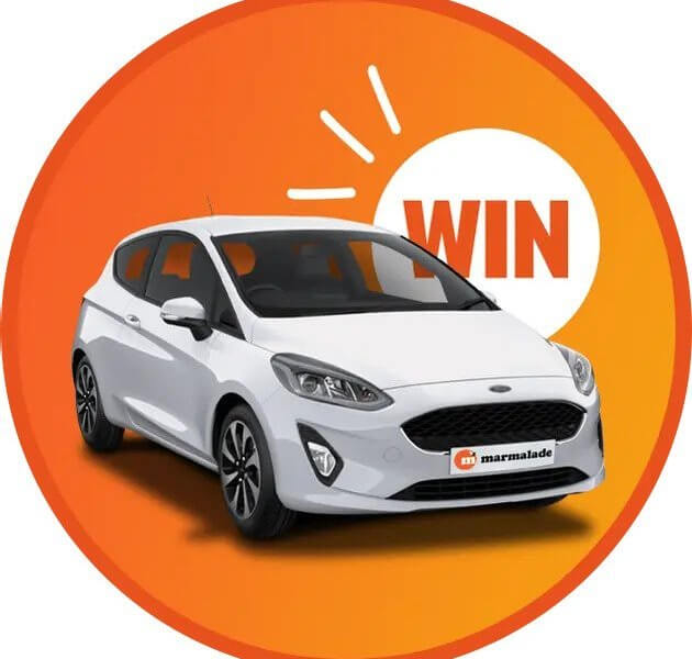 Win a 2021 Ford Fiesta from Marmalade